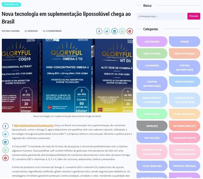 Nossos produtos são destaque no portal do BHB Food!